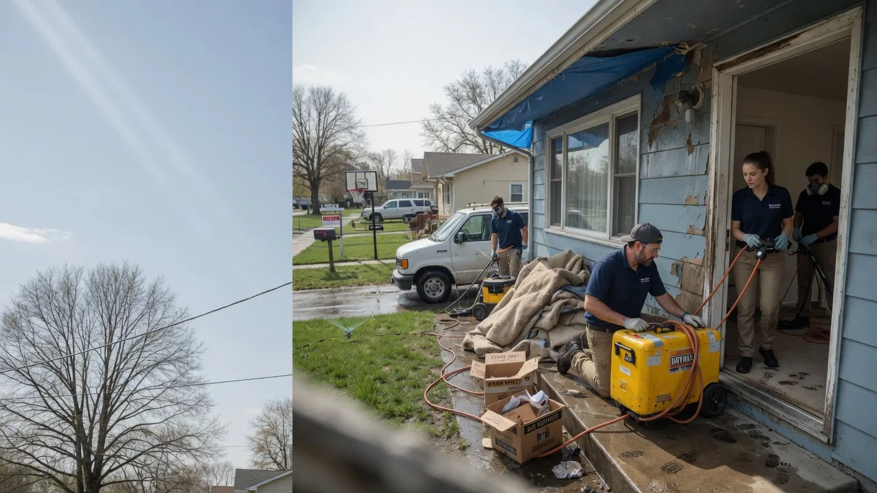 Basement Flood Cleanup in Lena, LA near me